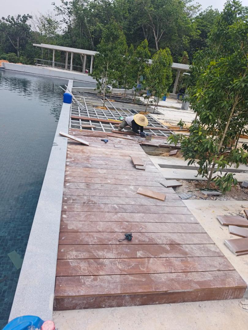 Concrete Pond Structure